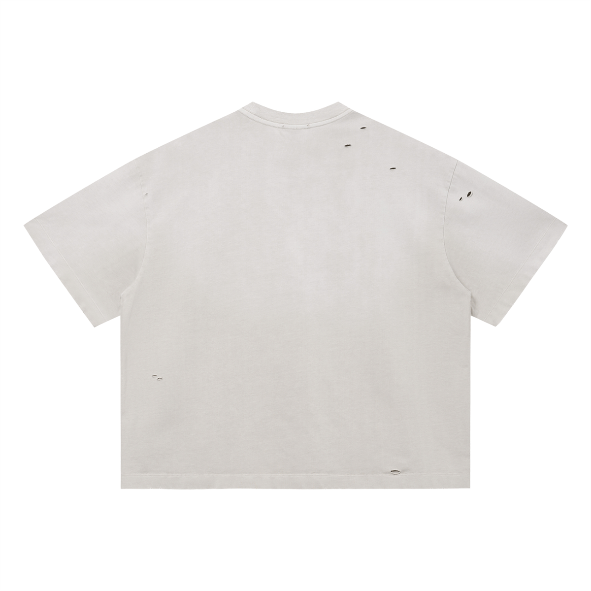 CoZay CC Vintage Washed Distressed Boxy Oversized T-Shirt
