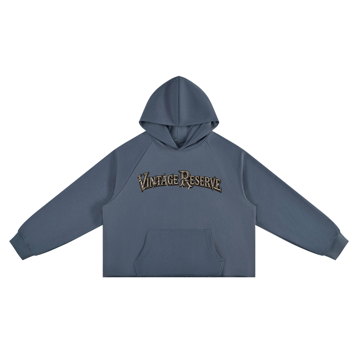 CoZay Vintage Reserve Unisex Vintage Wash Raw Edge Boxy Hoodie