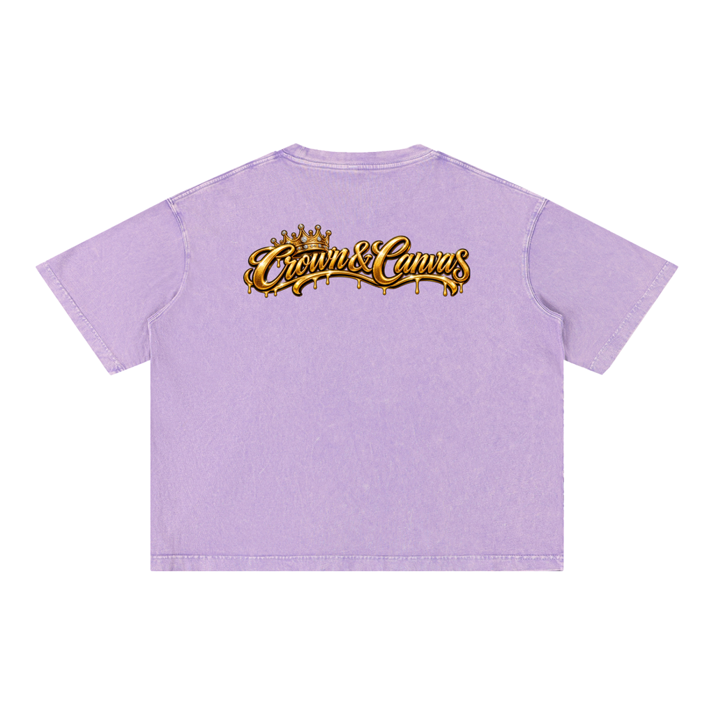 CoZay CC Mineral Wash Boxy Cotton T-Shirt