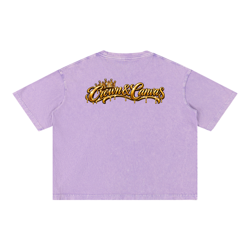 CoZay CC Mineral Wash Boxy Cotton T-Shirt