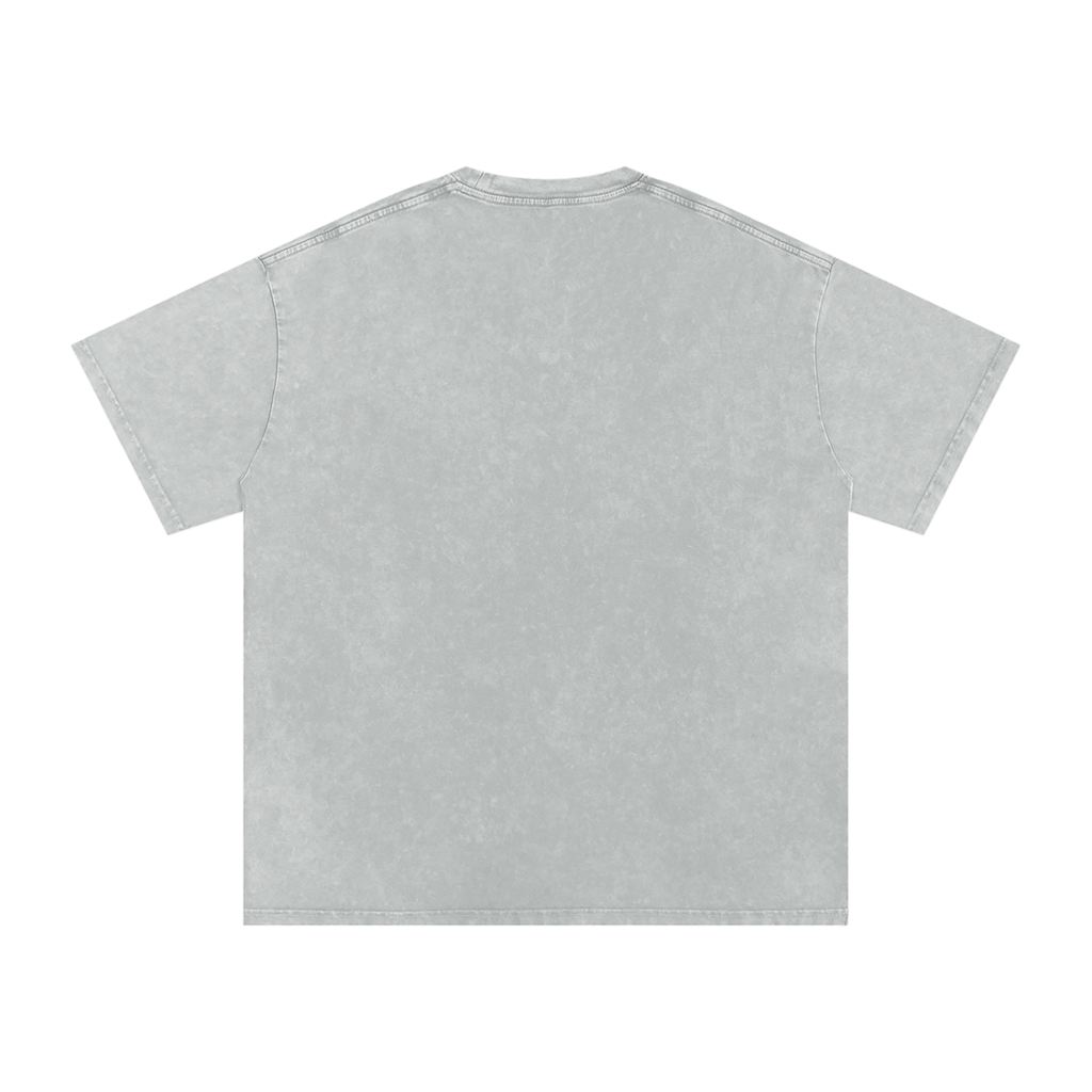 CoZayWeen Purge Snow Washed Oversized Cotton T-Shirt
