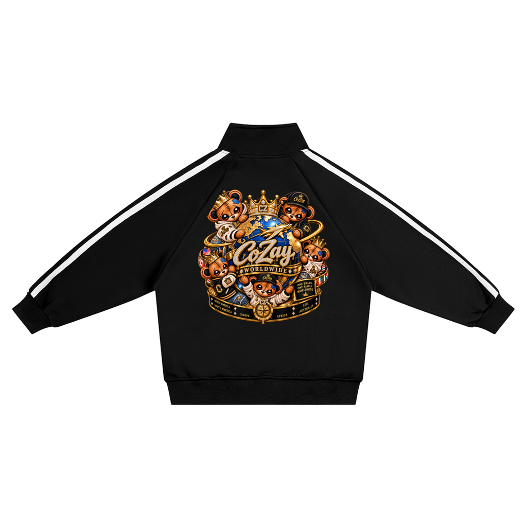 CoZay Original Kids’ Contrast Tape Coach Jacket